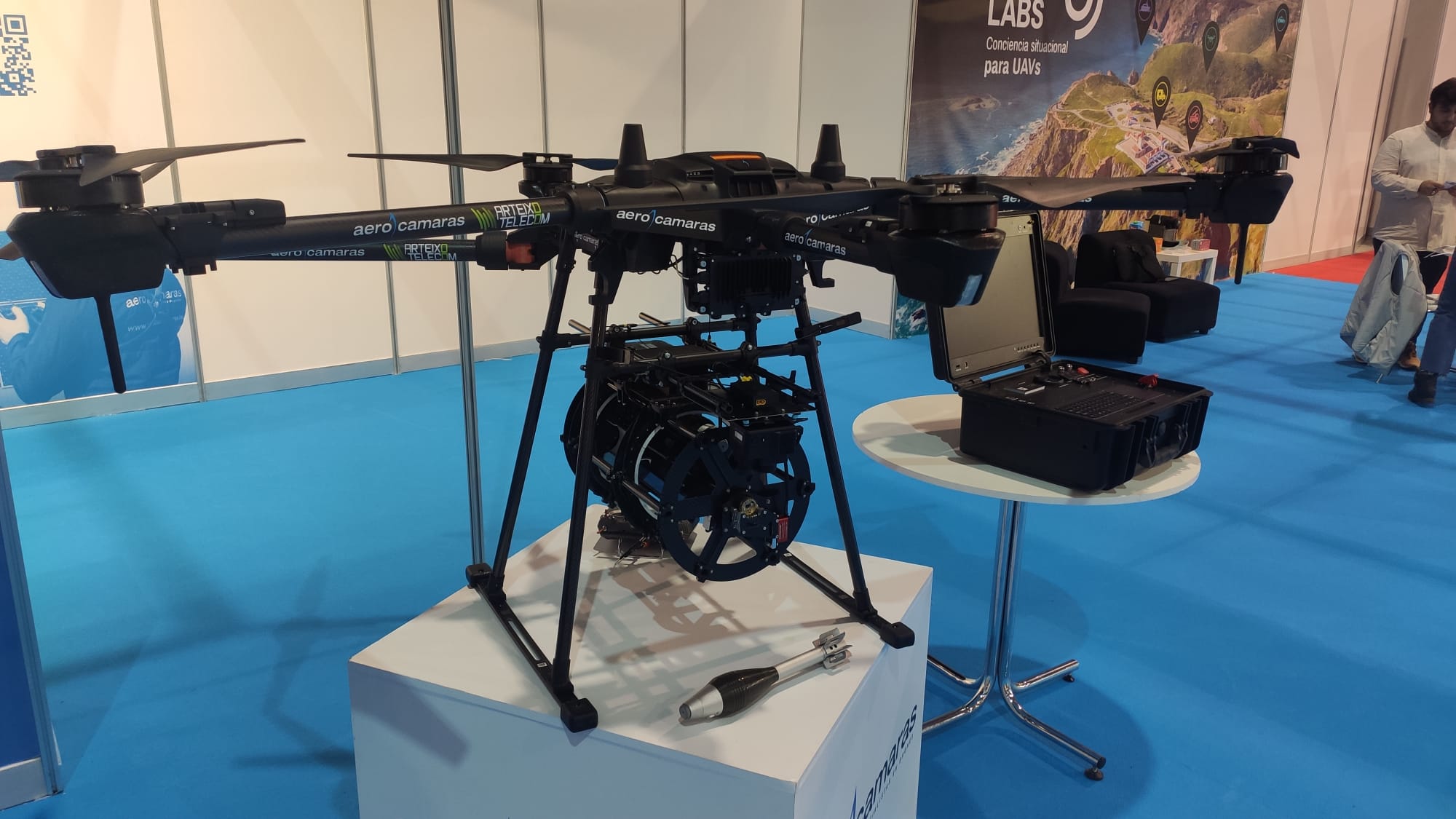 D-Gun, el dron 'bombardero' gallego que lanza granadas de 120 mm — Infodefensa