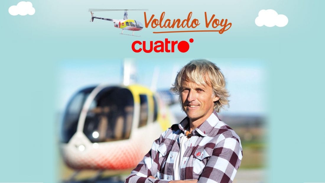 Jesús Calleja apuesta de nuevo por Aerocámaras (Volando Voy) — Cuatro (Volando Voy)