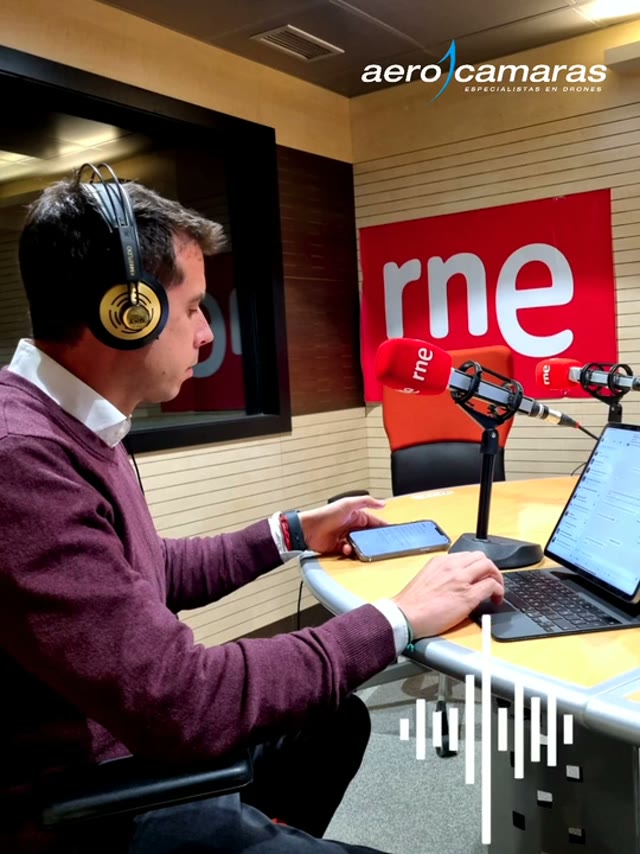 6.01.2023 Aerocamaras en Las Tardes de RNE con Carles Mesa